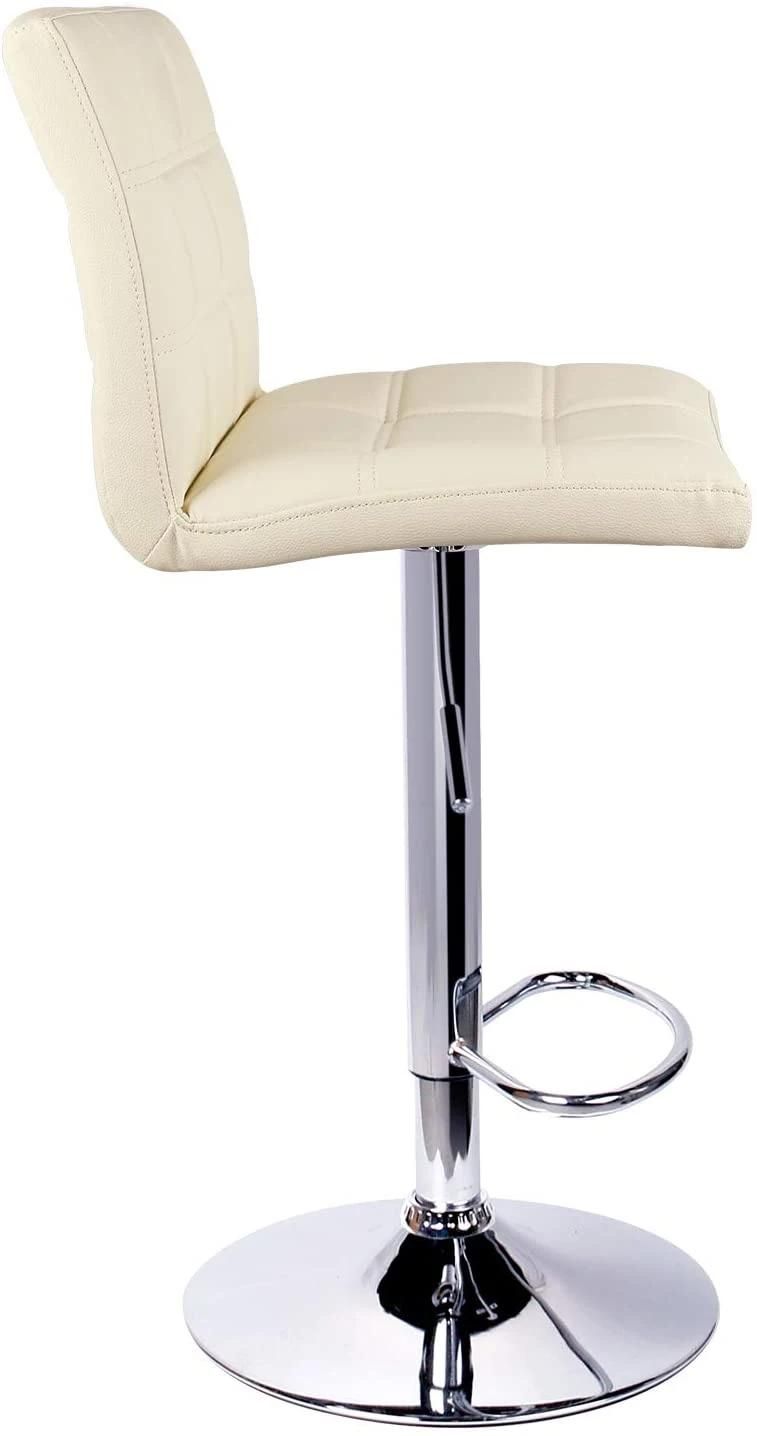 Seat Low Back Bar Chair Stool with Footrest Style ABS Modern Bar Classic Furniture Hotel Bar Stool