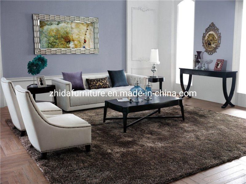 American Style Living Room Furniture Modern Fabric Sofa for Hotel Lobby Public Area