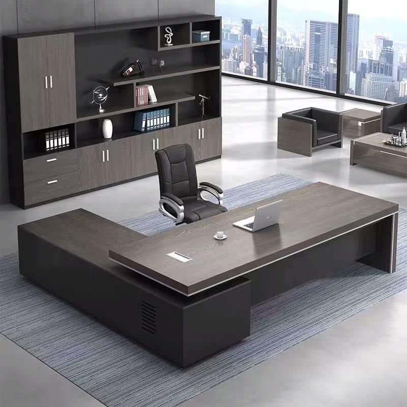 Office Desk Custom Furniture Factory Melamine Boss Executive Office Desk