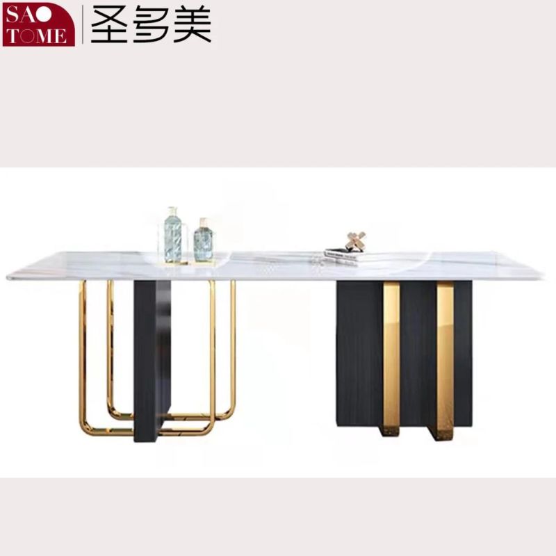 Modern Living Room Dining Room Furniture Three-Dimensional Dining Table