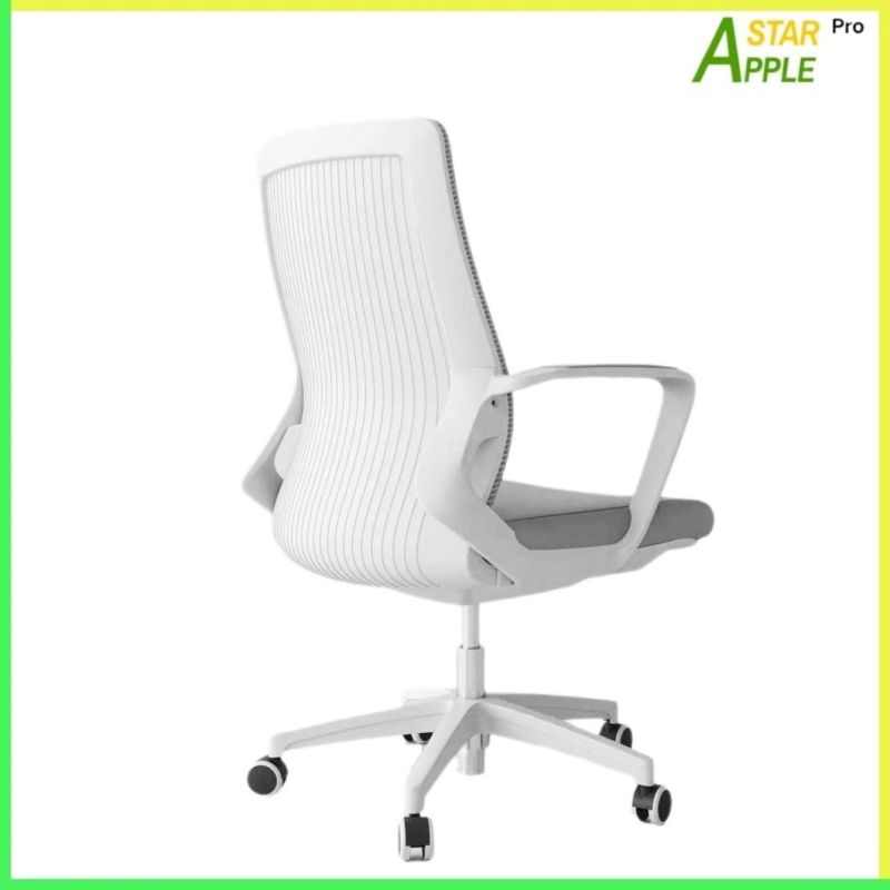 Terrific Modern Furniture Office Plastic Chair with White Nylon Base