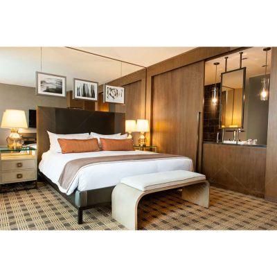 Wholesale Price Simple Modern Bedroom Hotel Furniture with Living Room