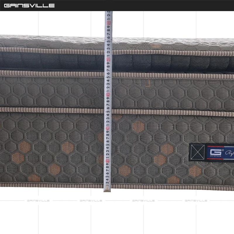 Luxury 5 Star Hotel Design Sleeping Latex Pocket Spring Queen Mattress