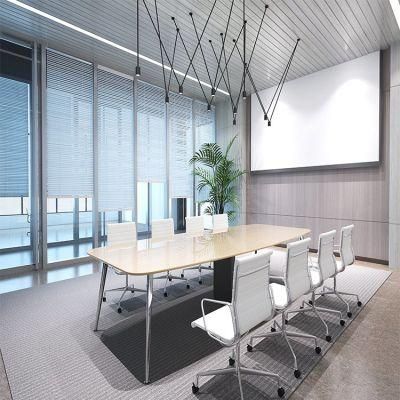 Meeting Room Modern Big Office Conference Table Glass Meeting Table