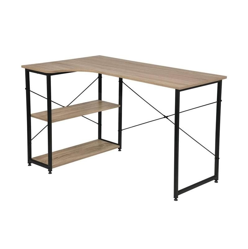 Modern Office Home Bedroom Furniture Wooden Metal Adjustable Study Work Computer Desk Table