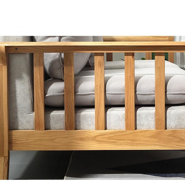 Nordic Oak Japanese Style Simple Modern Living Room Sofa