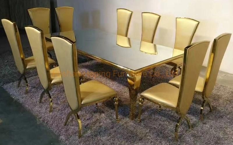 Modern Furniture Customize Size Coffee Appearance Clear Top River Edge Unique Dining Table in Stock