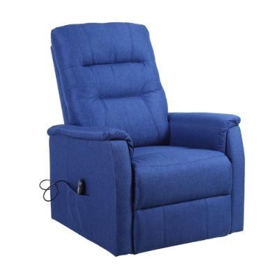 Leisure Living Room Home Furniture Sofa Velvet Fabric Lifting Electric Elderly Reclining Chair