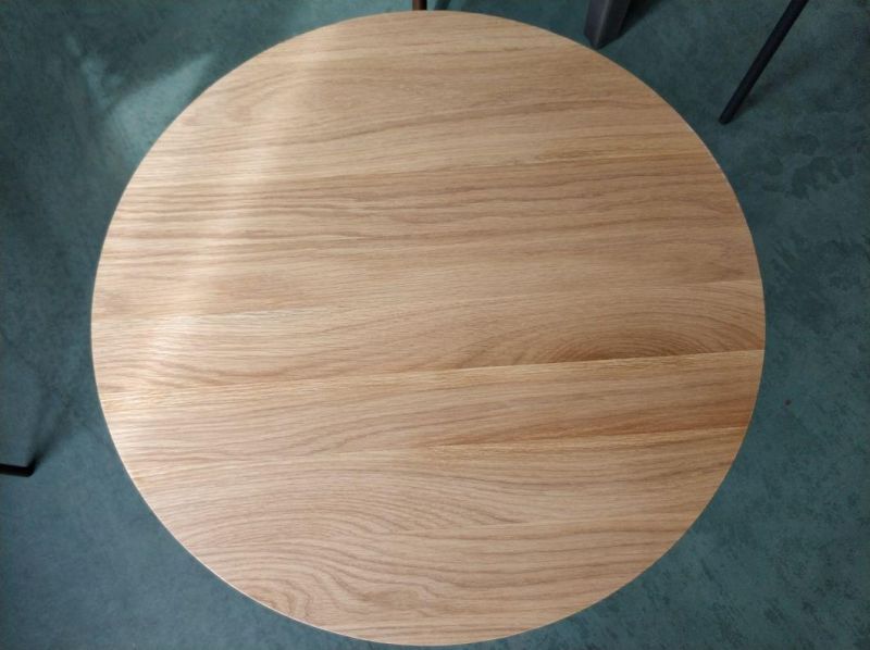 Commercial Furniture Modern Solid Oak Round Dining Room Furniture