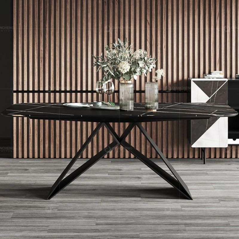 Modern Luxury Dining Tables 65 Inch Rectangle Dinner Table