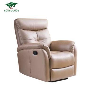 Modern Leisure Home Theater Recliner Sofa Genuine Leather Sofa