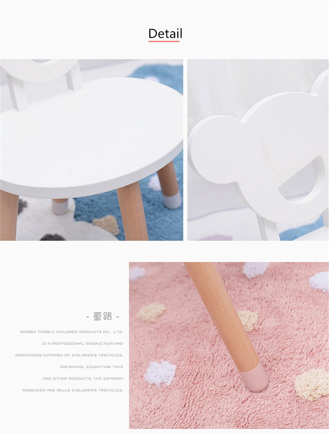 Modern Kindergarten Furniture Kids Wooden Table and Chair Set