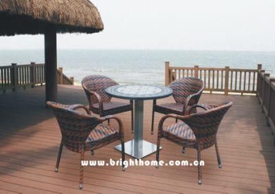 PE Rattan Leisure Furniture/ Outdoor Garden Furniture/ Chairs and Tables