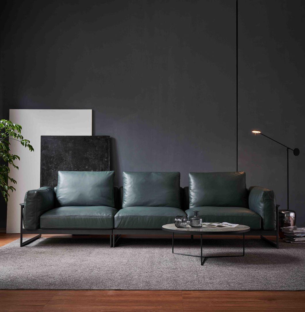 Modern Living Room Sofa Genuine Leather Sofa Modern Sofa GS9051