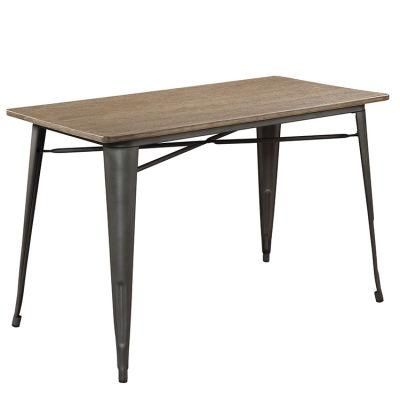 European Modern Family Solid Wood Dining Table Rectangular Table Furniture