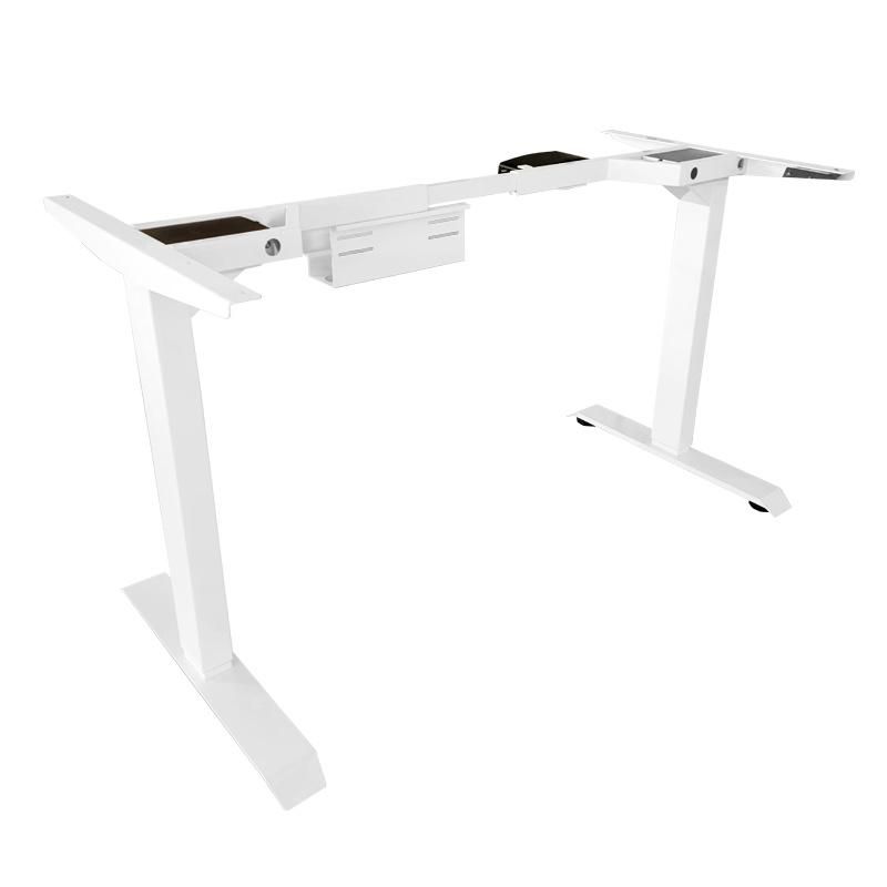 Ergonomic Motorized Dual Motors Electric Height Adjustable Sit Standing Desk Frame