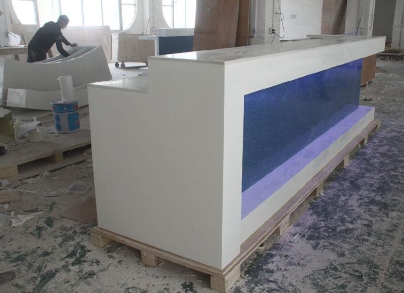 High Tech Restaurant Serve Counter Furniture Restaurant Bar Counter