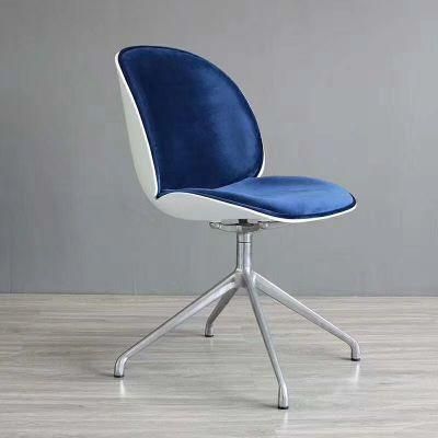 PP Plastic Shell Upholstery Gubi Beetle Dining Chair