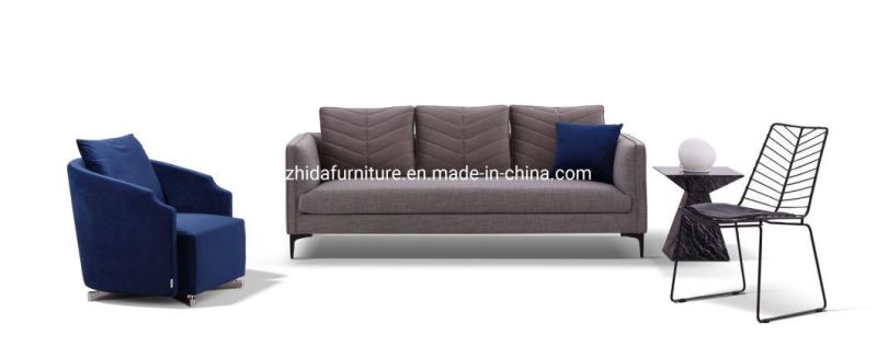 Cheap Modern Villa Apartment Hotel Home Furniture Living Room Bedroom L Shape Fabric Lobby Sofa