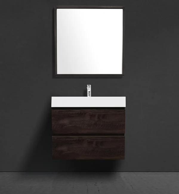 MDF Bathroom Cabinet with Ceramic Basin