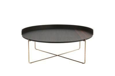 High Quality Modern Round Wooden Coffee Table Dining Room Living Room Table