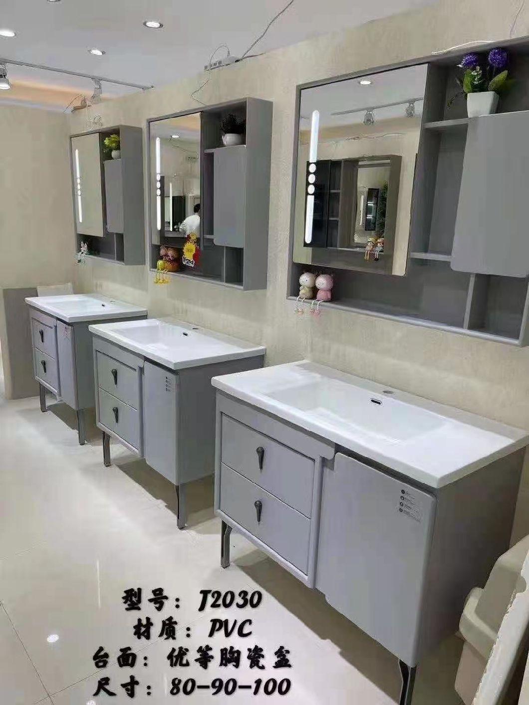 Modern Fashion Floor PVC Hotel Bathroom Toilet Furniture