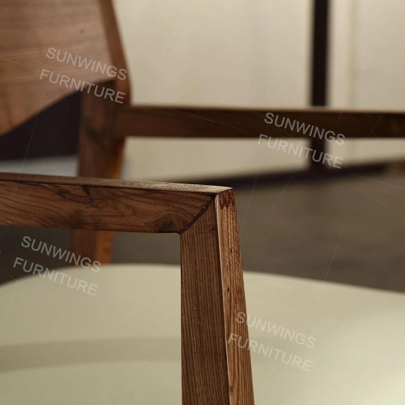 Nordic Solid Wood Dining Chair in American Ash Wood