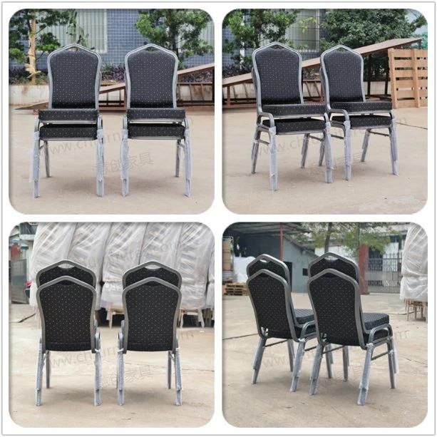 Wholesale High Quality Stackable Wedding Banquet Aluminum Chair Yc-Zl10-01