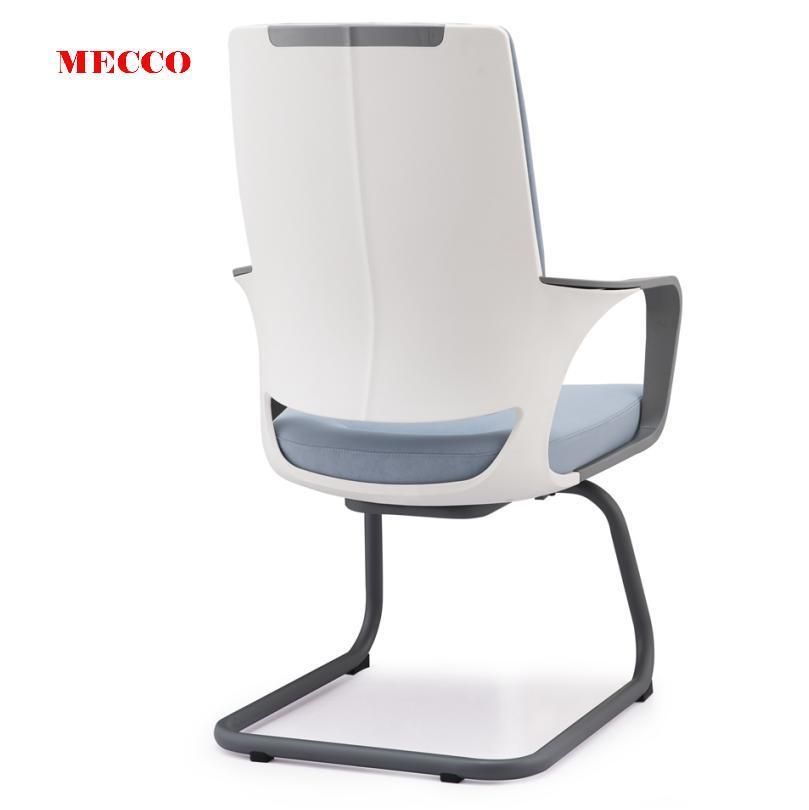 PU Leather Visitor Chair 2022 Hot Sale Conference Chairs No Legs Metal Stand Meeting Chairs No Wheels and Casters