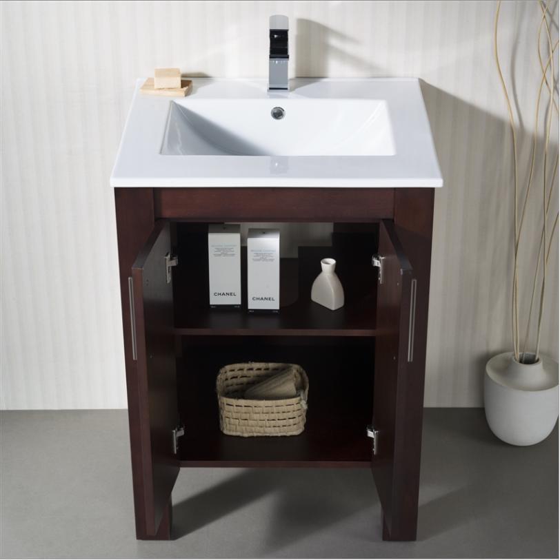 Modern Bathroom Vanity with Ceramics Top