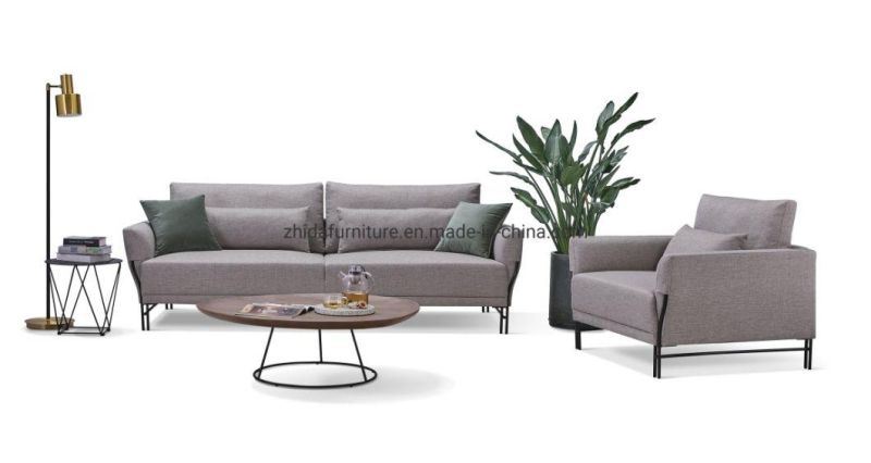 China Manufacturer Hotel Furniture Lobby Fabric Living Room Sofa