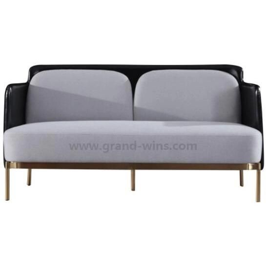 Factory Wholesale Modern Fabric Leather Sofa Set Hotel Lobby Furniture