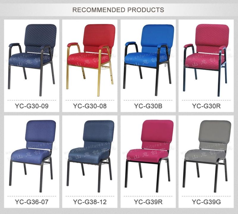 Yc-G39r Auditorium Conference Stackable Cheap Church Chair Wholesale