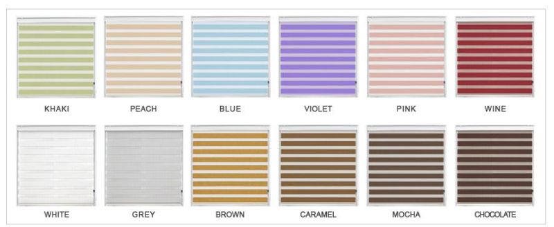 Day and Night Blinds Zebra Roller Blinds Blackout Blinds Roller Curtain