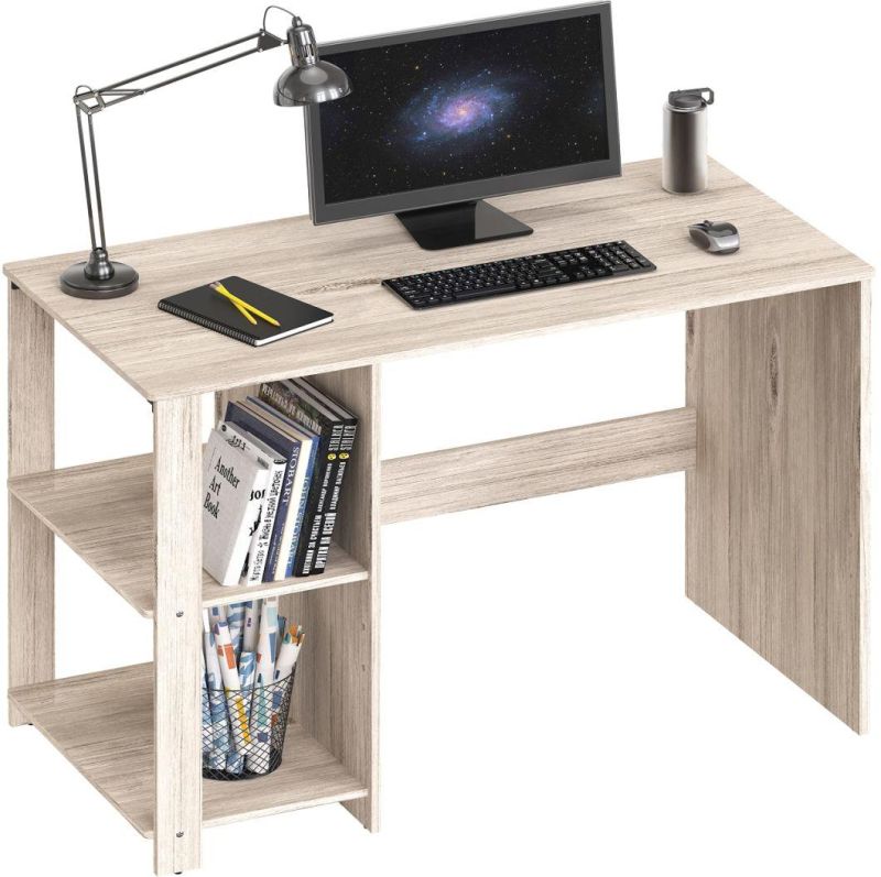 Home Office Computer Desk with Shelves