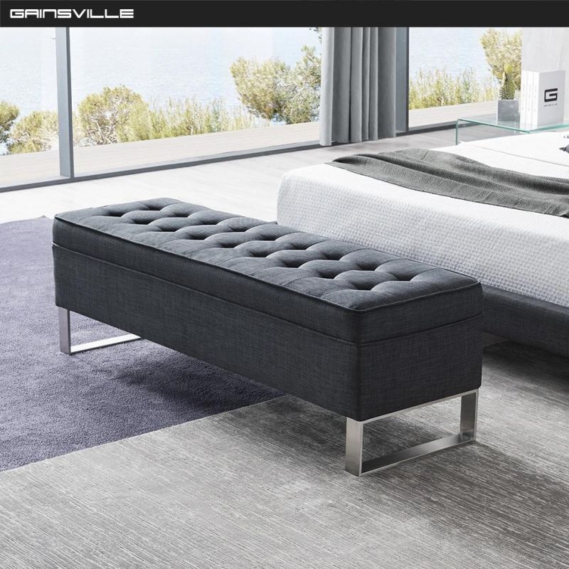 Top Seller Upholstered Furniture Modern Bed Wall Bed for Hotel Gc1633