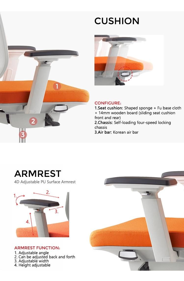 Factory Wholesale Component Price Portable Computer Chair Office Furniture