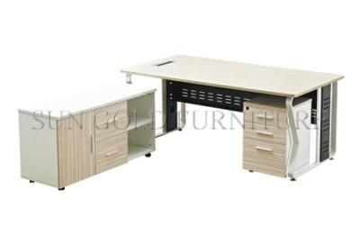 New Design Metal Fram Office Desk L Shaped Executive Office Furniture Office Desk