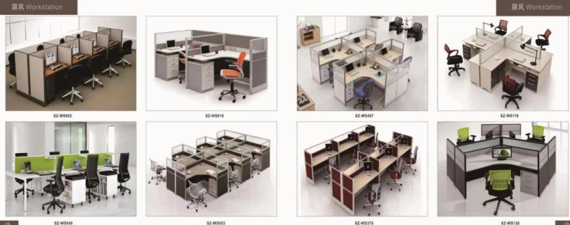 Modern Curved Office Workstation Modular Office Partition Desk (SZ-WS927)