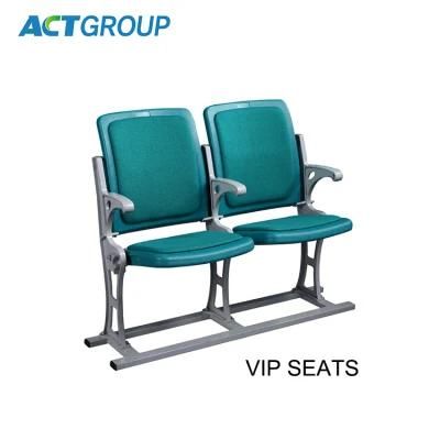 Upholstered Folding Chair for Vvip Area of Stadium, Cushion Seat for Stadium