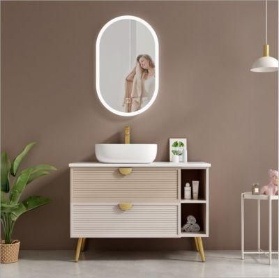 Light Luxury Bathroom Cabinet Combination Floor Type Modern Simplicity