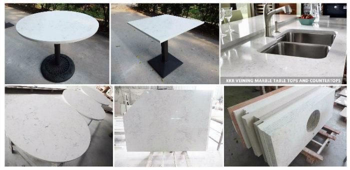 Modern Furniture Coffee Solid Surface Restaurant Dining Table