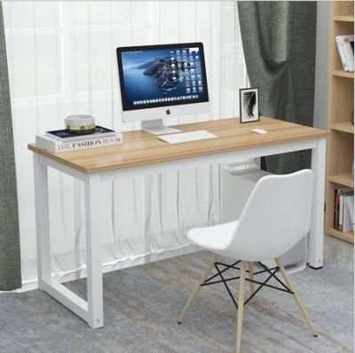 Steel Wood Computer Desk Household Simple Thickened Desktop Office Conference Table Desk