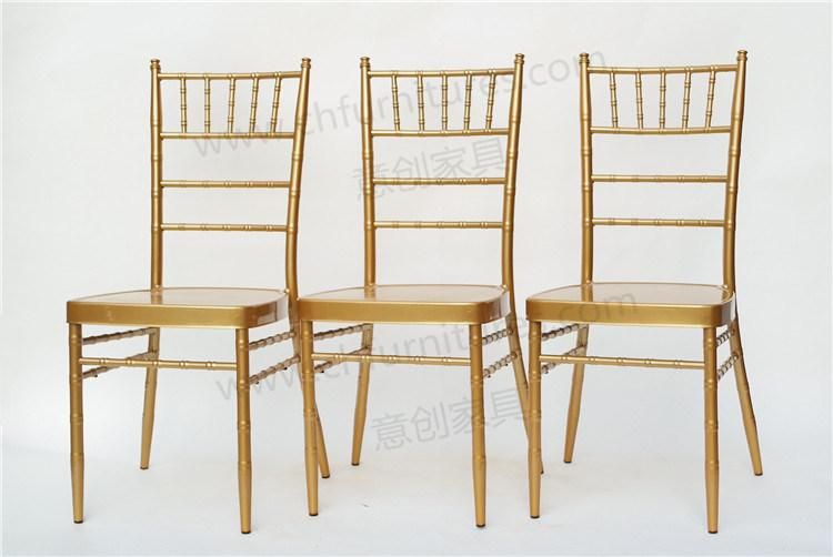 Yc-A21 China Rental Cheap Aluminum Wedding Chiavari Chair