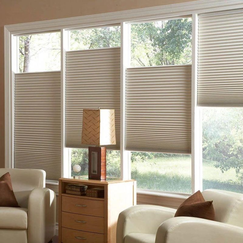 Cordless Cellular Blinds for Window Custom Blackout Cellular Shades Insulated Honeycomb Blinds for Home Office Bedroom