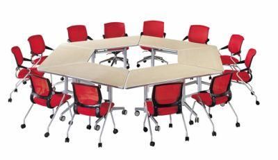 Movable Foldable Space Saving Office Table Conference Desk