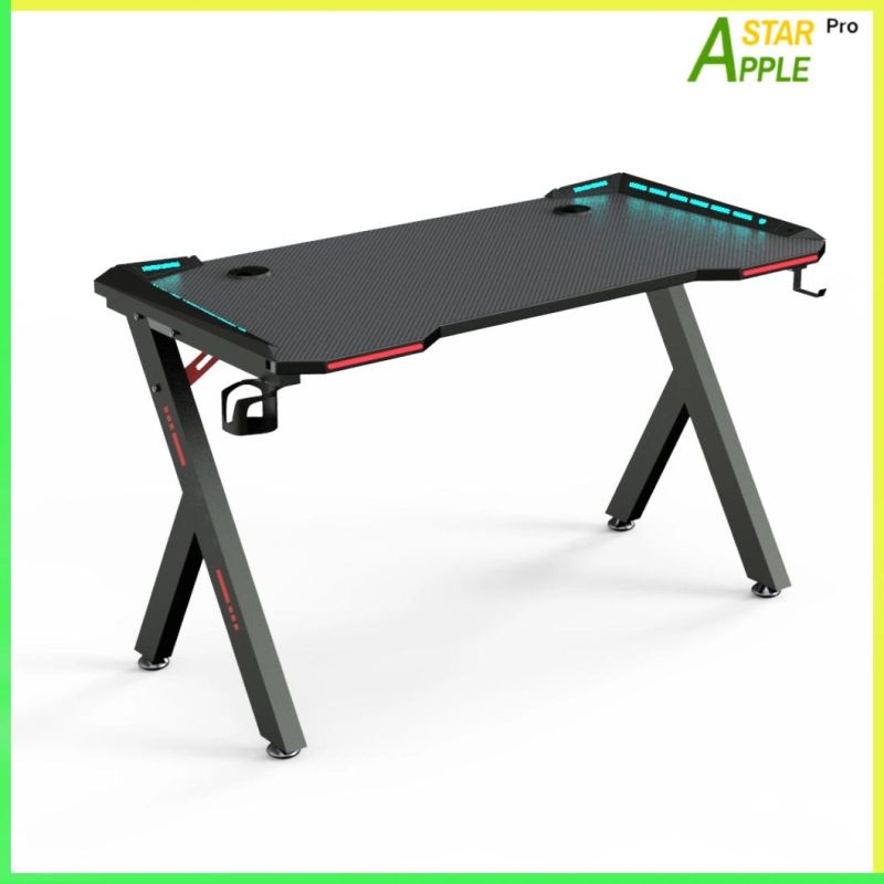 Outdoor Folding Executive Dressing Computer Parts Manicure China Wholesale Market Steel Glass Study Game Modern Conference Reception Gaming Laptop Office Table