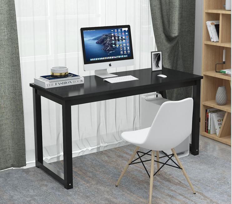 Steel Wood Computer Desk Household Simple Thickened Desktop Office Conference Table Desk