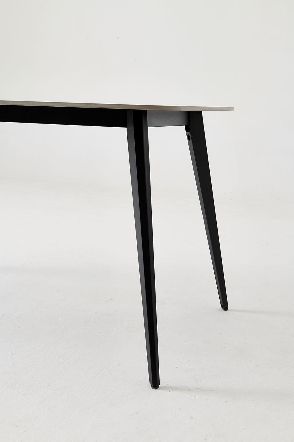 Hot Sale Carbon Steel Legs Pandora Marble Office Table