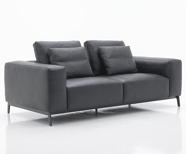 Modern Minimalist Design Faux Leather Office Sofa Chair and Couch